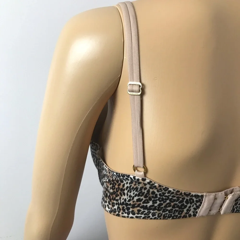 Victoria's Secret Push-Up Bra | 32DD | Cheetah Print